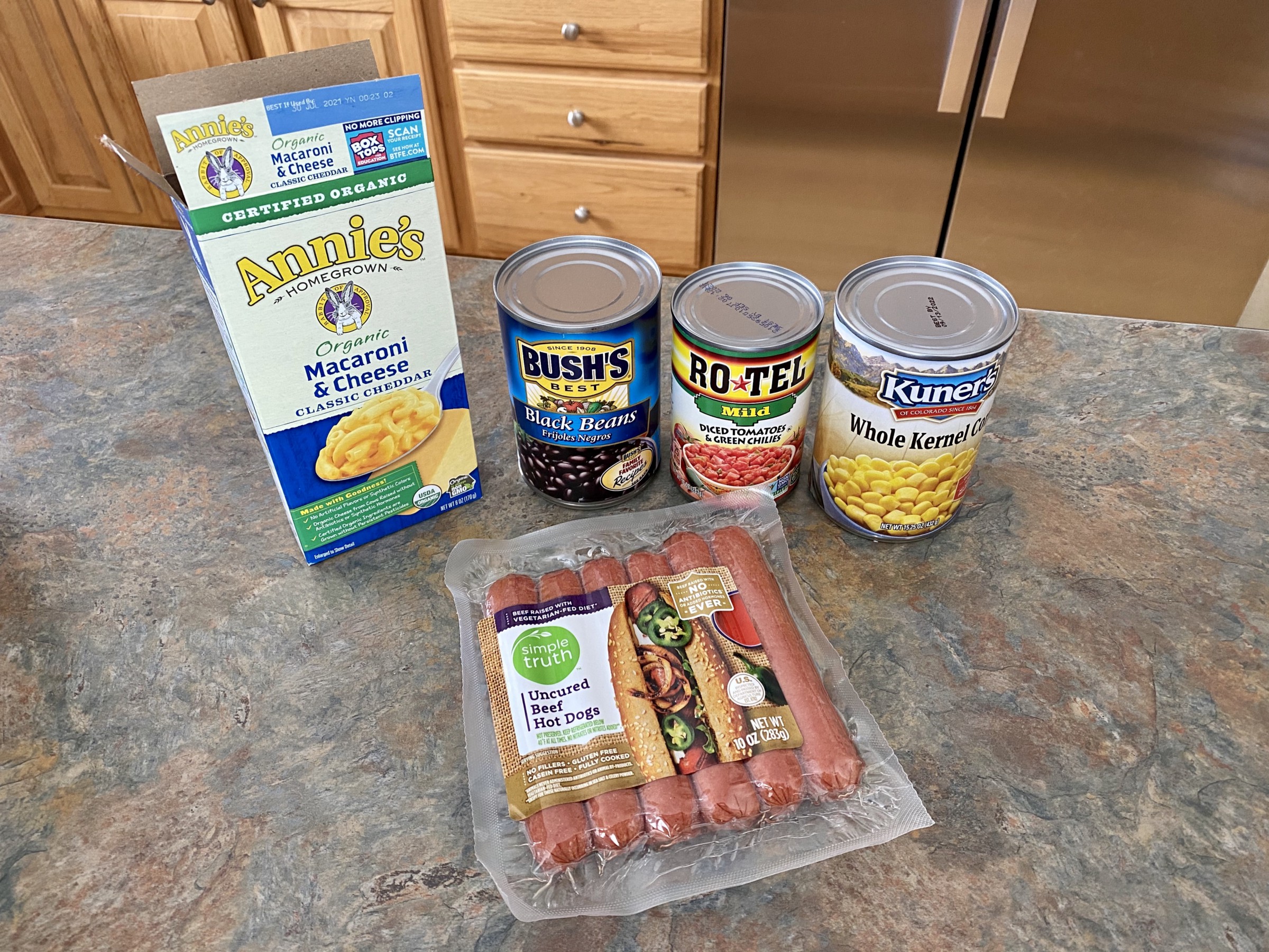 Hoover Stew Ingredients