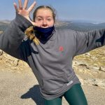 Nya in Action Trail Ridge Road Hike Rocky Mountain National Park