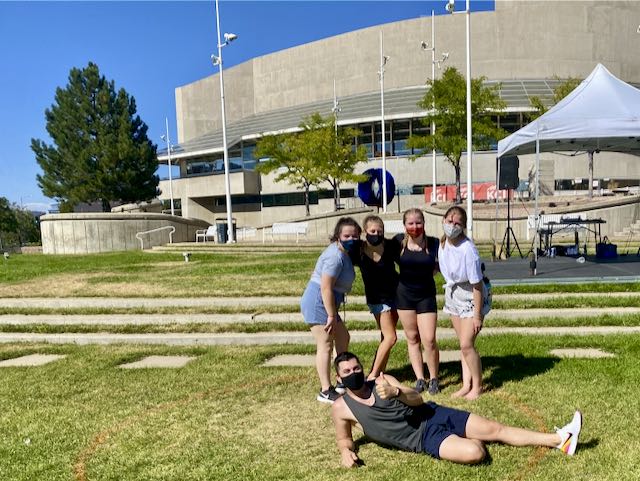 The Girls with Dance Teacher Jake Mendes