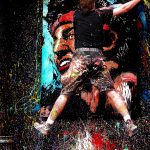 Brian Olsen with the Boss, Bruce Springsteen